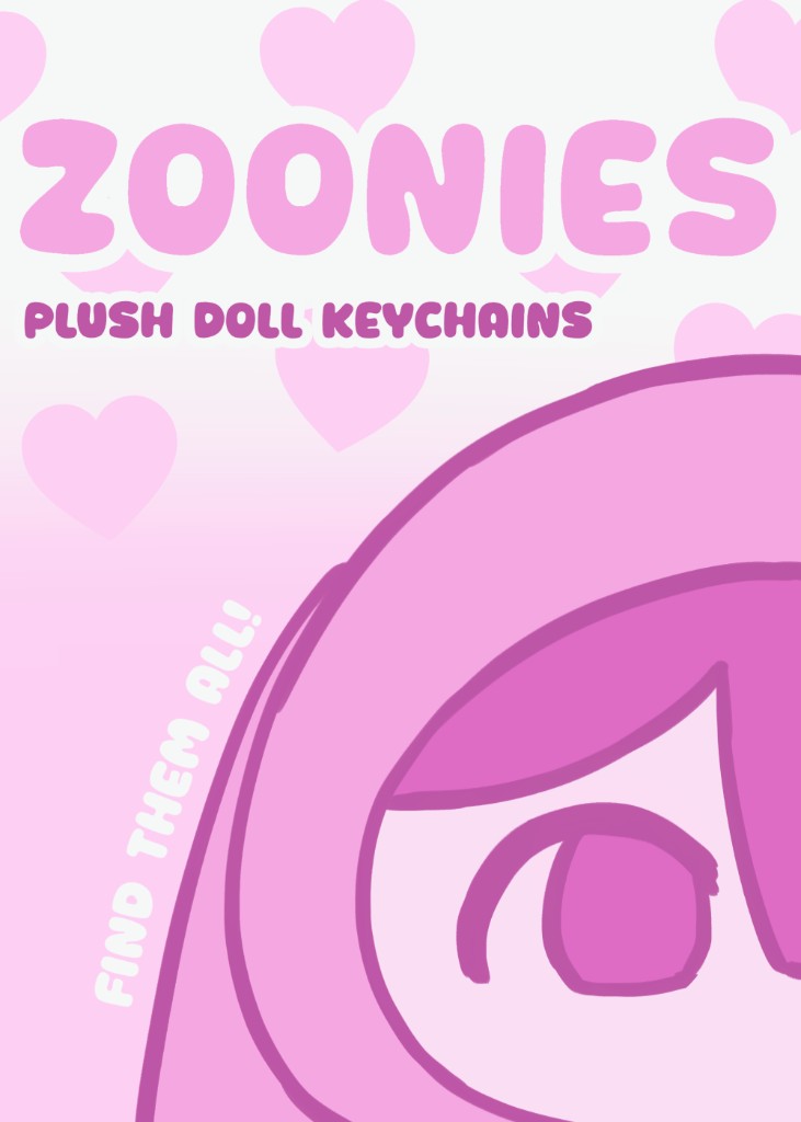 Zoonies plush doll keychains — Find them all!